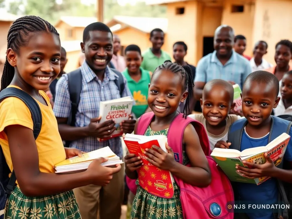 Study time — Nana Juaben Serwaah Foundation, New Juaben
